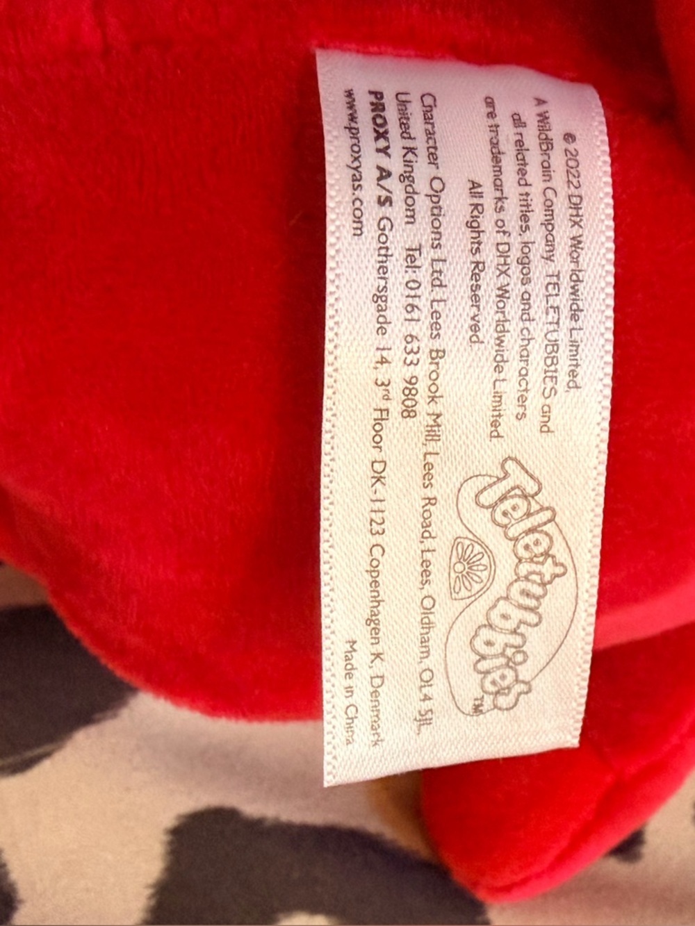 Red Teletubby “Po” Plush Toy Talking Sound 11” Collectible - Picture 11 of 11